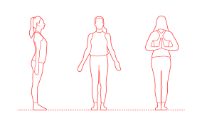 Now while deep inhaling raise your both the arms upwards and interlock your fingers. Mountain Pose Tadasana Dimensions Drawings Dimensions Com