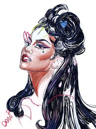 Vanessa como a viúva negra