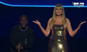 Heidi Klum shines alongside Kevin Hart at the 2026 World Cup draw