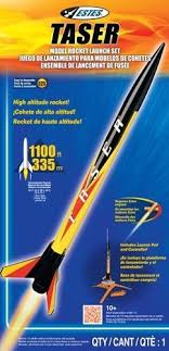 Estes Flying Model Rocket Launch Set Taser 1491 Model Rocket Launch Rocket Product Launch