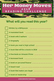 Maybe you would like to learn more about one of these? 2018 Reading Challenge Her Money Moves