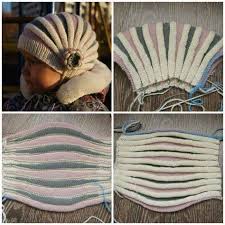 Helezonlu Kiz Bebek Sapkasi Tarifi Krose Bebek Sapkasi Baby Knitting Patterns
