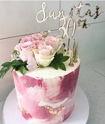 30th Birthday Elegance Beautiful Birthday Cakes For Ladies Pin On Pɾҽƚƚყ Paɾƚiҽʂ