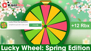 Our online lucky trivia quizzes can be adapted to suit your requirements for taking some of the top lucky quizzes. Lucky Wheel Spring Edition Quiz Answers 100 13 Rbx Video Facts Youtube