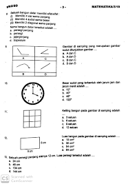 Soal Ukk Matematika Kelas 3 Sd Mi Tahun Ajaran Baru 2019 2020 Sekolah Dasar Islam