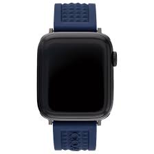 Select your size and quantity. Coach Apple Navy Rubber Interchangeable Watch Strap 14700045 Reeds Jewelers
