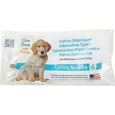 Submitted 2 years ago by 2amimawake. Durvet Canine Spectra 6 Vaccination 1 Dose With Syringe 52034 At Tractor Supply Co