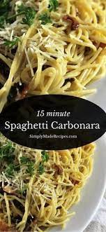 Spaghetti Carbonara Pasta Simple Recipes Recipes Carbonara Pasta Recipes Simple Spaghetti Spaghetti Carbonara Carbonara Recipes