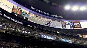 The new home to the nfl's atlanta falcons boasts the highest sports venue leed score at 88 total points. Mercedes Benz Superdome Longest Display Boards In The Nfl Engaging Fans And Sponsors Youtube