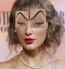 Taylor Swift if she had slay eyebrows : r/SwiftlyEyebrows