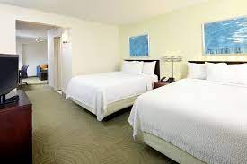 Springhill Suites Houston Medical Center Nrg Park Queen Queen Suite Beautiful Guestroom Rooms Suites Home Springhill