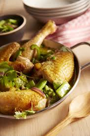 Fricassee De Poulet En Robe Verte St Sever Recette Recette Petit Pois Fricassee De Poulet Repas Chaud