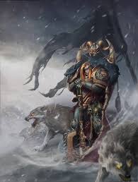 Bjorn The Fell Handed Art Space Wolves Fan Art By Lodvikov Konstantin Space Wolves Warhammer 40k Space Wolves Warhammer