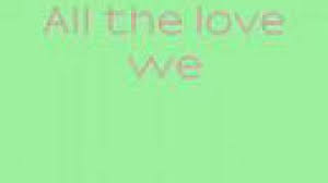 1st Lady Baby I Love You With Lyrics Youtube