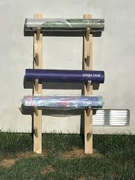 Yoga Mat Rack Yoga Mat Holder Custom Yoga Mat Rack Mat Etsy Yoga Mat Storage Yoga Mat Holder Custom Yoga Mat