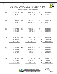 Online maths worksheets for grade 2.practice online maths worksheets for grade 2 and track your child performance with real time analysis.download free printable pdf organized by topics. Printable Addition Worksheets 5th Grade Subtraction Worksheets Math Worksheets Addition Worksheets