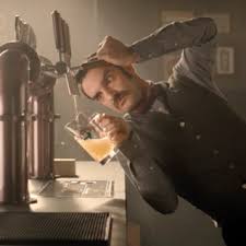 Baffo (pier maria cecchini) il momento più atteso nel paese coi baffi è l'arrivo della bella bianca. At Works Birra Moretti