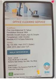 Maybe you would like to learn more about one of these? Lowongan Kerja Indonesia On Twitter Lowongan Kerja Cleaning Service Simgroup Https T Co Kq0t3usona Youtube Https T Co 0ikmyutvnk Lokerjabodetabek2019 Lokerindonesia Lokerjabodetabek Lokerupdate Lowongankerjacleaningservice