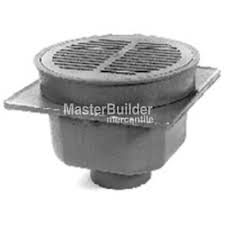 Zurn Z512 Zb512 Zn512 12 Heavy Duty Area Drain With Tractor Grate Masterbuilder Mercantile Inc Iron Body Floor Drains Drains