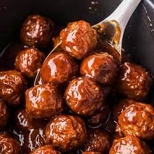 Add meatballs and simmer, covered for about 45 minutes. Crockpot Bourbon Bbq Meatballs The Chunky Chef