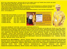 Sebagaimana yang dimaklumi, bahawa mulai sultan perak ke 23 hingga sultan perak 34; Sultan Melaka Fb