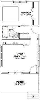 Over 300 block house & cottage plans with basement floor and terrace, plus construction cost estimate. 16x30 Tiny House 16x30h5 480 Sq Ft Excellent Floor Plans Tiny House Floor Plans Tiny House Plans Cabin Floor Plans