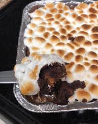 Homemade Caramel S Mores Brownie Food