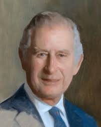 The King's official birthday seems a fitting day to share this study for a  commissioned portrait of the King I had the honour of painting last year.  It will be