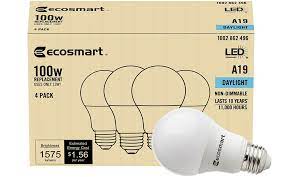 When dealing with led bulb brightness, you want to think in lumens rather than watts. Light Bulb Brightness The Home Depot