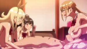 学生们第一次狂欢 - 与动漫 BOKU NI KAREM 2 一起自慰
