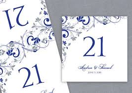 Table Number Card Template Instant By Diyweddingtemplates On Etsy 8 00 Card Template Table Number Cards Cards
