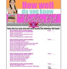 Things To Do Near Me For Birthday Parties See Who Really Knows The Birthday Girl Print Off Our Free Sweet 16 Birthday Girl Quiz And Have Lots O Sweet 16 Birthday Sweet 16 Games Sweet 16 Birthday Party