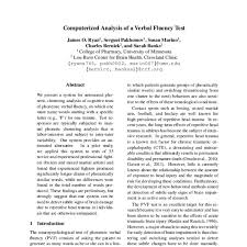 Image result for Verbal Fluency Test