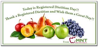 Registered Dietitian Day On March 11th Nutritional Therapy Registered Dietitian Dietetics