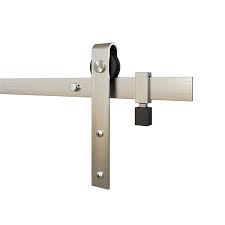 Barn doors by interior door replacement company let us supply and install your barn doors. Colonial Elegance Mini Barn Interior Barn Door Hardware Kit 48 In Track Lenght Satin Nickel Sm48ba Sn Ecom Rona