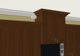 Match a putty to the stain afterwards for best results. Crown Molding In The Kitchen Diy Home Improvement Forum