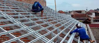Daftar harga borongan jasa pasang baja ringan rangka atap per meter m2 2021. Update Harga Dan Kisaran Biaya Pasang Rangka Atap Galvalum Daftar Harga Tarif