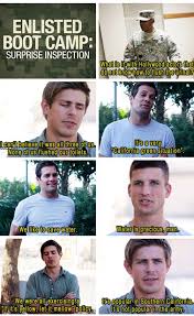 The movie is more like a mixture of a prison film, the island of doctor moreau, coming of age and lord of the flies. The Cast Of Enlisted Went To Boot Camp And Had A Surprise Inspection Tv Show Music Book Tv Movie Tv