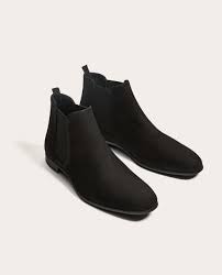 Other than the used condition, there is a finger loop in the heel missing. Black Leather Ankle Boots Boots And Ankle Boots Shoes Man Zara Canada Boots Leather Ankle Boots Shoe Boots