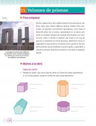 Ax + b = c, utilizando las propiedades de. Volumen De Prismas Ayuda Para Tu Tarea De Matematicas Sep Secundaria Segundo Respuestas Y Explicaciones