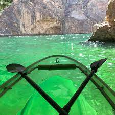 Every part of it is see through. Vegas Glass Kayaks Home Facebook