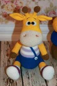 Amigurumi Orgu Oyuncak Modelleri Amigurumi Mavi Tulumlu Sari Zurafa Modeli Tarifi Anlatimli Orgu Orgu Modelleri Org Hayvan Desenleri Zurafa Amigurumi