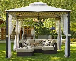 Home Dzine Create An Outdoor Garden Oasis Backyard Gazebo Patio Set