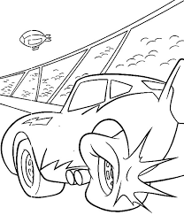 Print a coloring page with your favorite vehicle and try to color it in several ways. Car Burst Tire Coloring Pages Best Place To Color Dessin Gratuit Coloriage Disney Coloriage