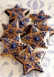 (as an amazon associate i earn from qualifying purchases made whether you are new to cookie decorating or are a seasoned pro, these recipes and resources will select a picture below to learn more about the essentials of decorated cookies. Navy And Beige Stars Christmas Sugar Cookies Christmas Cookies Decorated Fancy Cookies