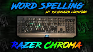 Aug 05, 2021 · razer keyboards are produced by razer inc., a global gaming hardware solution 1: Word Spelling With Razer Keyboard Lighting Razer Synapse 3 Youtube