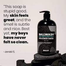 Check spelling or type a new query. Amazon Com Ball Wash Charcoal Body Wash For Men Ballsy Xl Pump Shower Gel Ball Wash For Men 16oz Moisturizing Men S Bodywash With Coconut Oil Natural Soap For Men