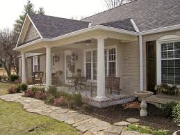 Front vestibules can be used as a type of covered porch. Ranch House Entryway Addition Novocom Top