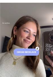 forever wearing this necklace ✝️🕊️ #cross #necklace #crossnecklace  #jewelry #christiangirl