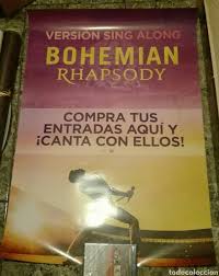 The uk premiere of bohemian rhapsody is on 23 october 2018. Poster Original Bohemian Rhapsody Queen 100x70 Buy Musicals Film Posters At Todocoleccion 147591233